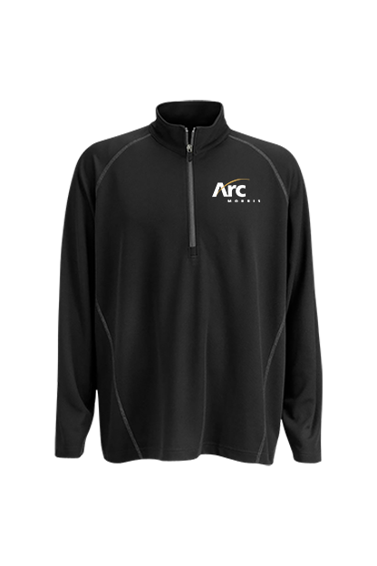 Mens VanSport Performance Quarter Zip Pullover