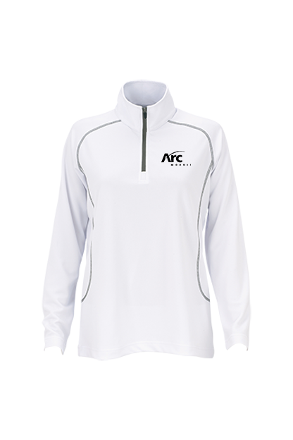 Womens VanSport Performance Pullover Quarter Zip