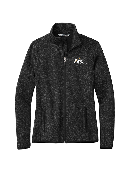 Port Authority Womens Sweater Fleece Jacket