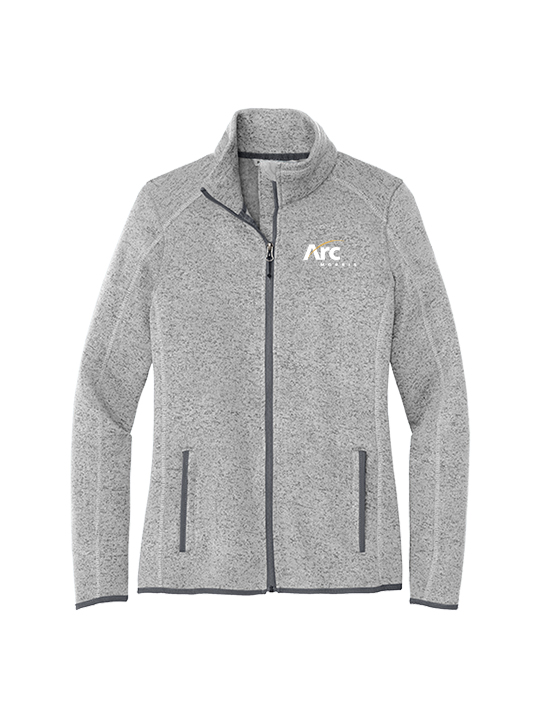 Port Authority Womens Sweater Fleece Jacket