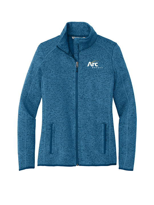 Port Authority Womens Sweater Fleece Jacket