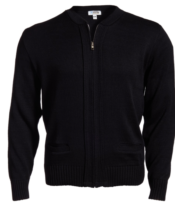 Unisex Full-Zip Cardigan Sweater | Work Hard Dress Right