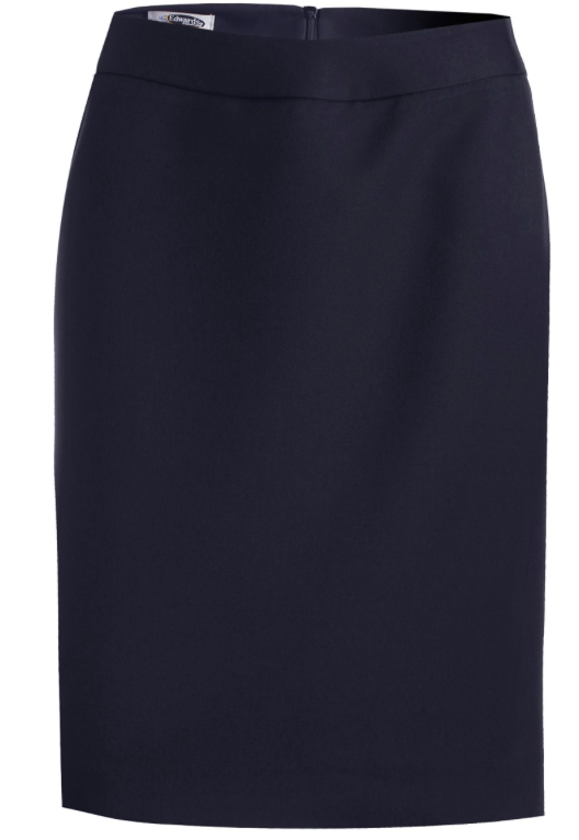 Ladies' Flat Front Skirt | Work Hard Dress Right