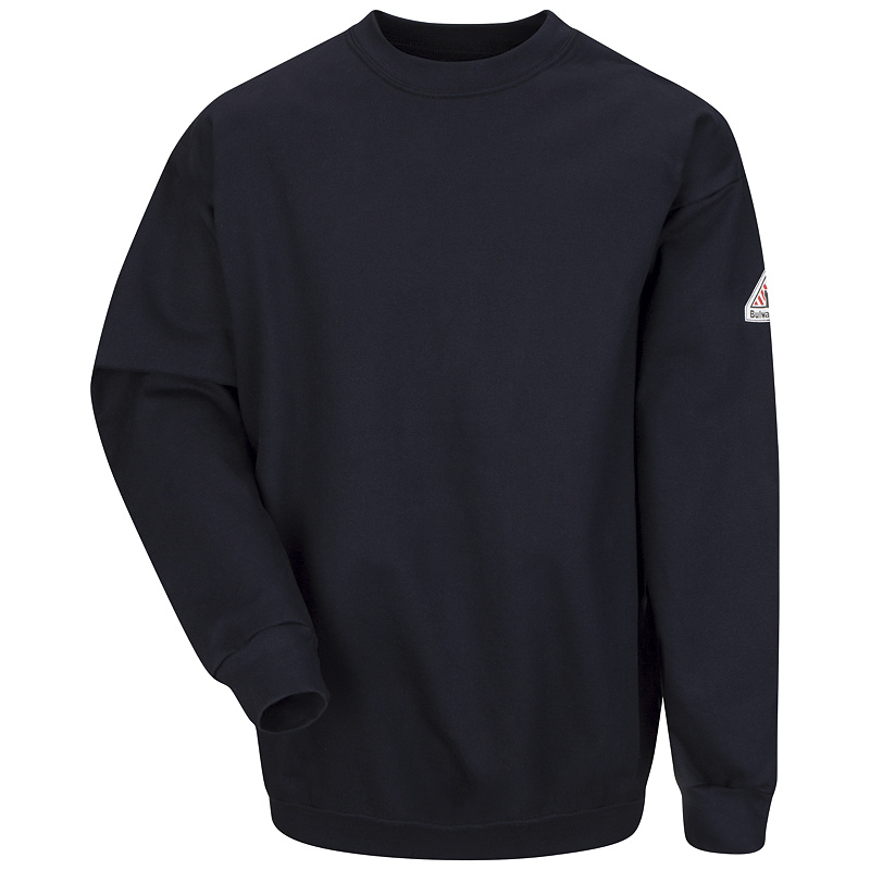 Pullover Crewneck Sweatshirt - Cotton/Spandex Blend | Work Hard Dress Right