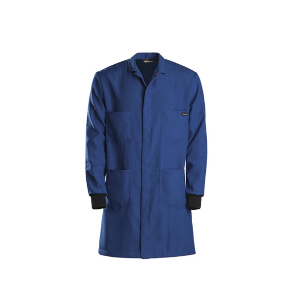 KNC2RB - Lab Coat With Knit Cuffs | Work Hard Dress Right