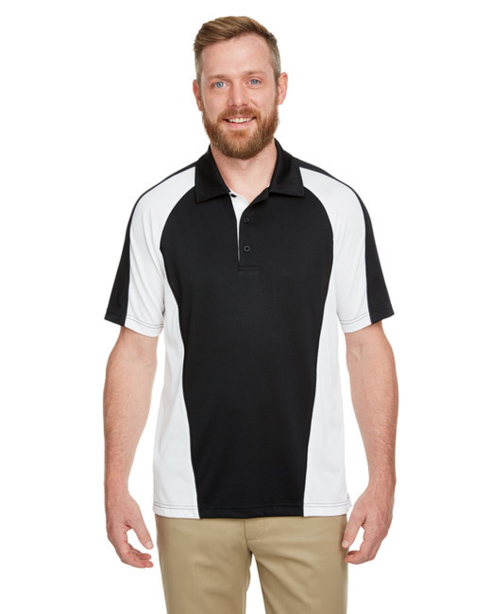 Men’s Colorblock Polo Workwear Shirt in Newark NJ
