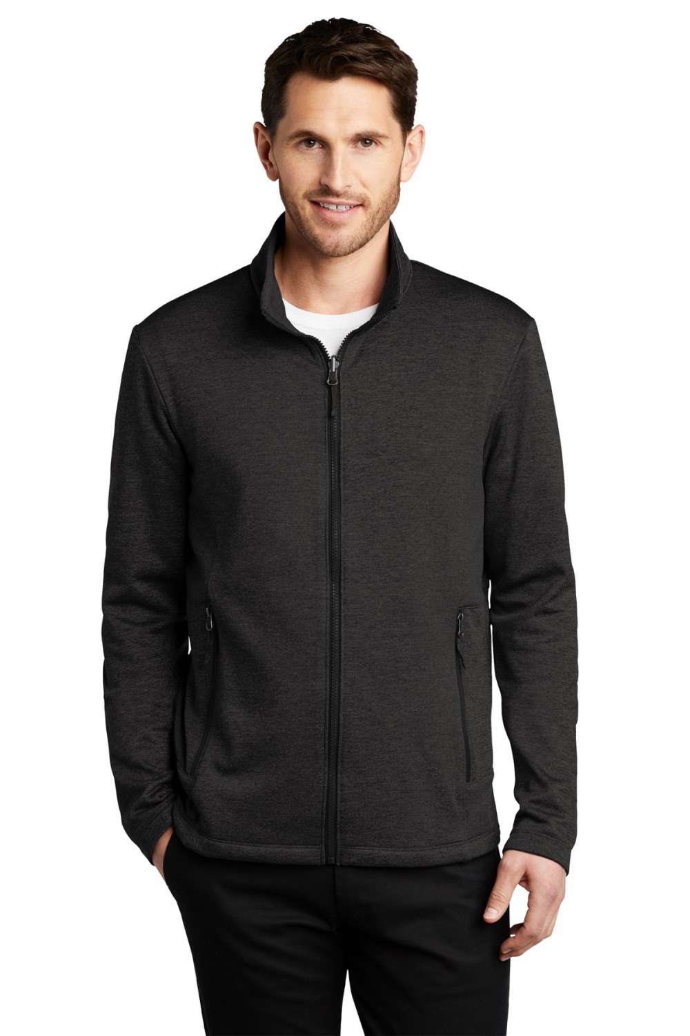 F905_deepblackheather_model_front