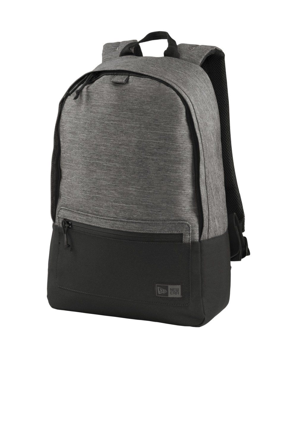 NEB201_blacktwillheatherblack_flat_front