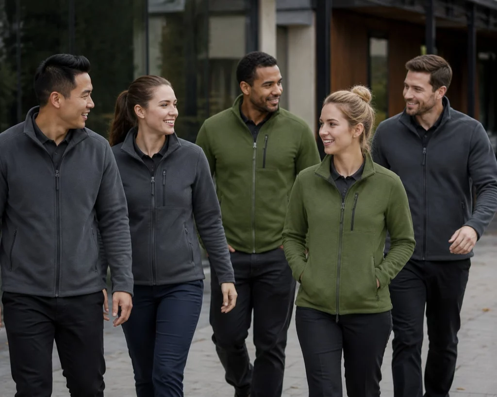 Comfortable, dependable fleece jackets for every Newark, NJ team