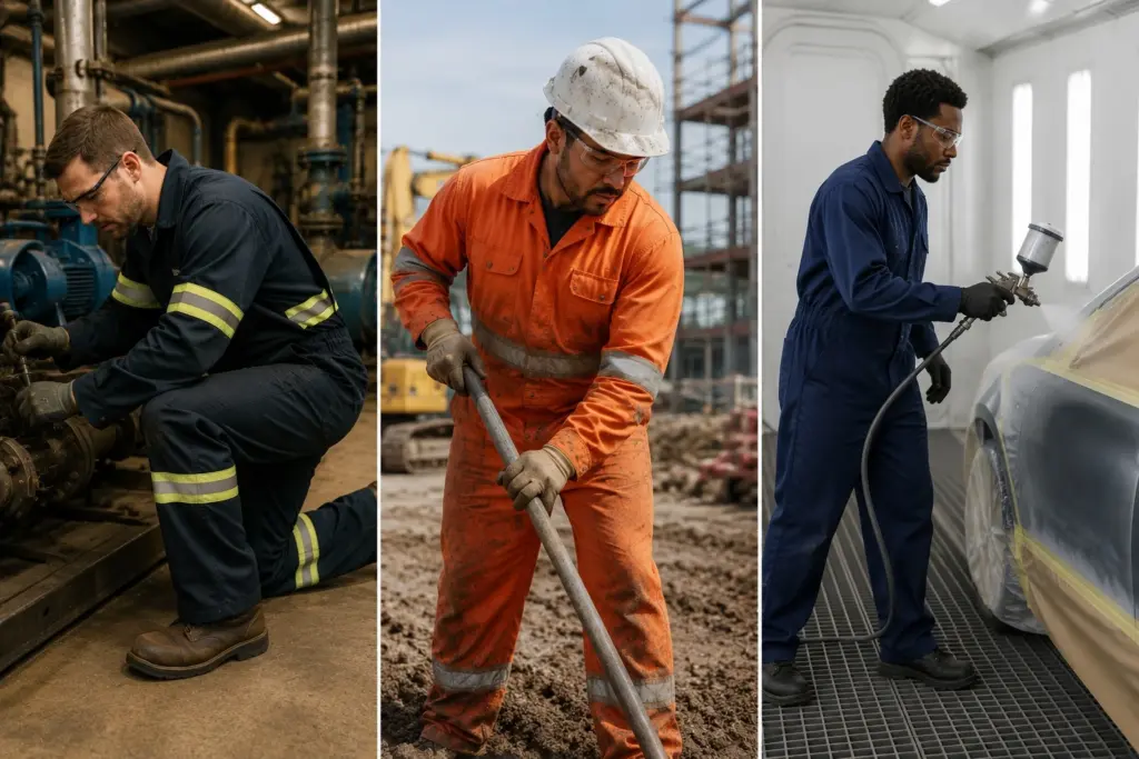 Premium Workwear Coveralls & Bibs
